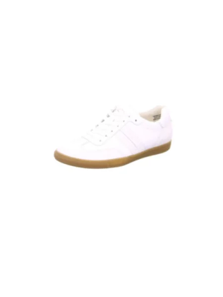 Sneakersy Paul Green w jednolitym kolorze białe