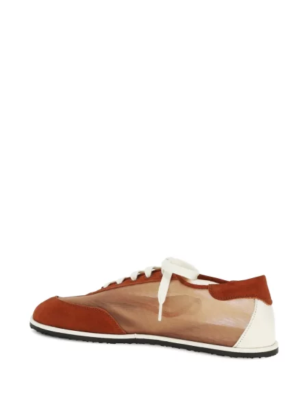 Sneakerși Dear Frances cu șireturi din dantelă