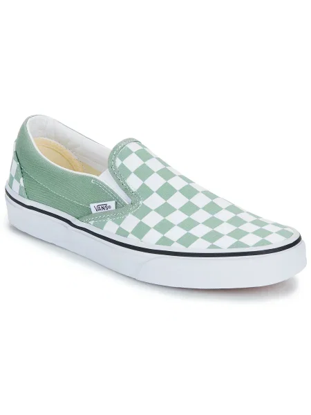 Pantofi Vans slip-on verde