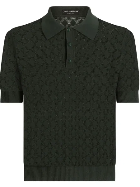 Polo Dolce & Gabbana tricotate verde