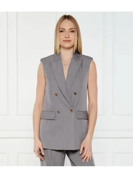 TWINSET Mellény | Relaxed fit szürke
