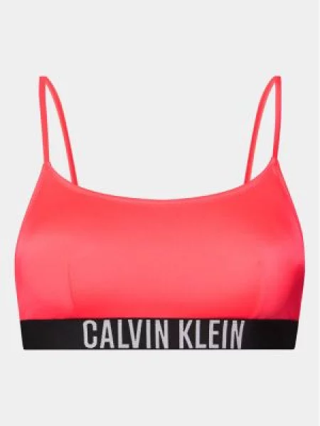 Μπικίνι πάνω μέρος Calvin Klein Swimwear κόκκινο