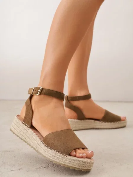 Sandale Anameda închis verde