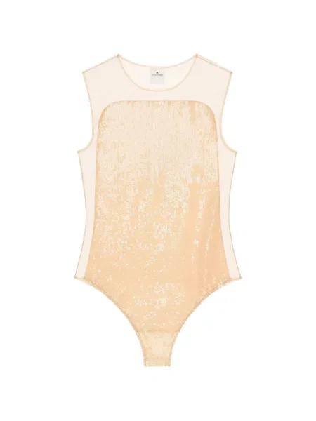 Body Courreges z cekinami