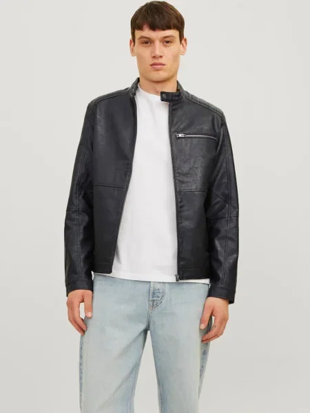 JACK & JONES Prechodná bunda Dylan' čierna