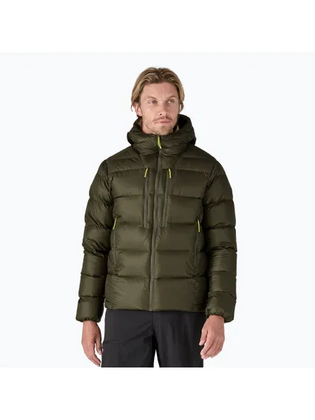 Мъжко яке Patagonia Fitz Roy Down Hoody pine needle green зелено