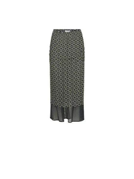 Spódnica Dries Van Noten zielona
