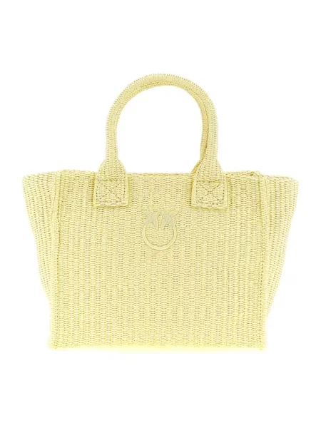 Shopperka Pinko żółta