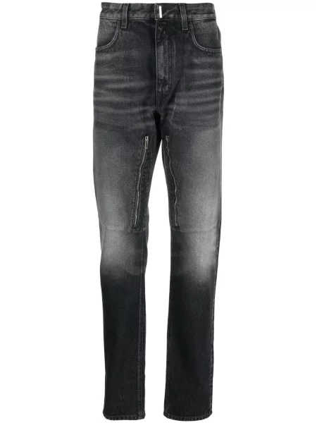 Blugi drepți Givenchy negru