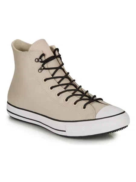 Botine Converse din piele bej