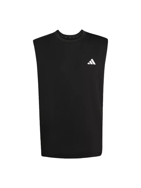 ADIDAS PERFORMANCE Tehnička sportska majica Essentials Feelready crna bijela