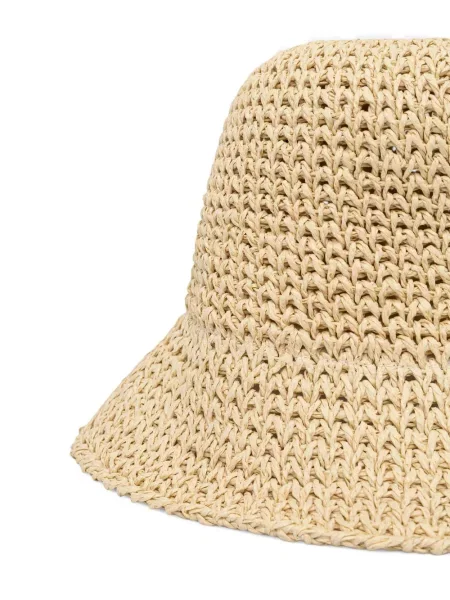 Reversibil bikini Michael Michael Kors cu broderie din piele de căprioară portocaliu