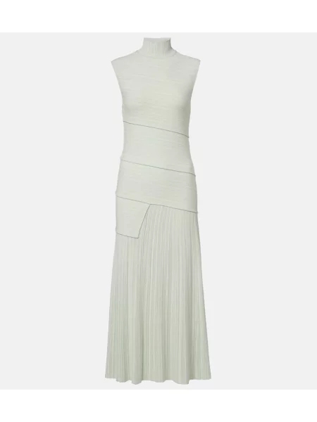 Rochie midi Proenza Schouler până la genunchi de costum verde