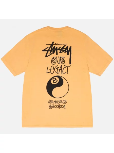 Koszulka Stussy pomarańczowa