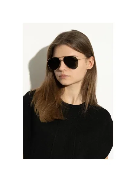 Valentino okulary przeciwsłoneczne złoty żółte