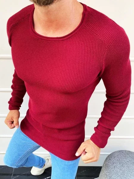 Пуловер Dstreet червено