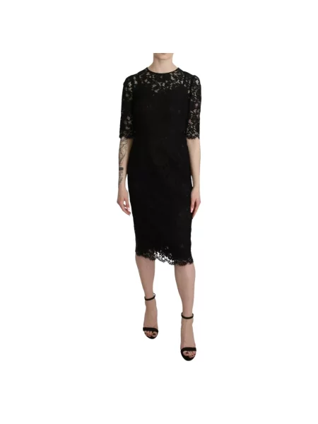 Sukienka ołówkowa Dolce And Gabbana czarna