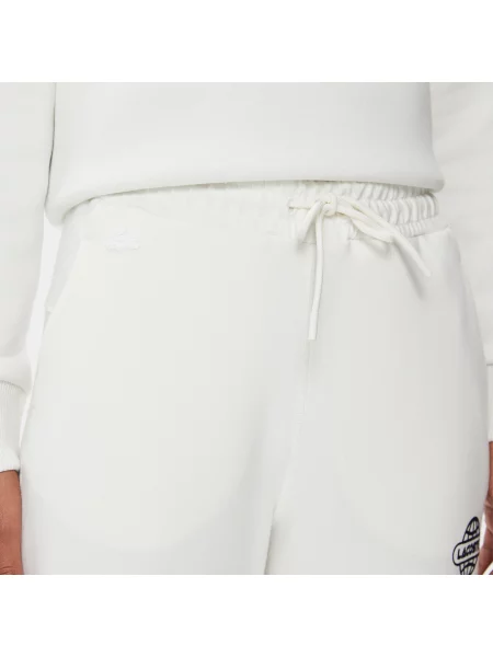 Lacoste Spodnie Dresowe Lacoste białe
