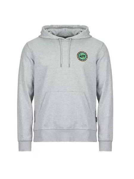 Majica s kapuljačom Quiksilver siva