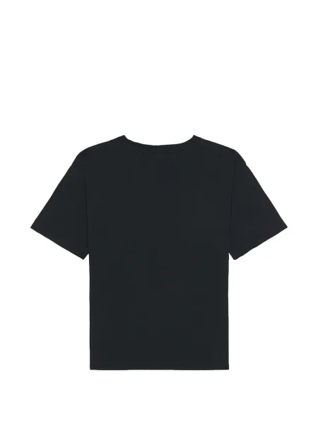 Tricou Rhude cu imagine scurt negru