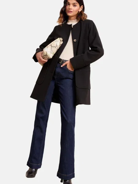 Friends Like These Palton de primăvară-toamnă negru