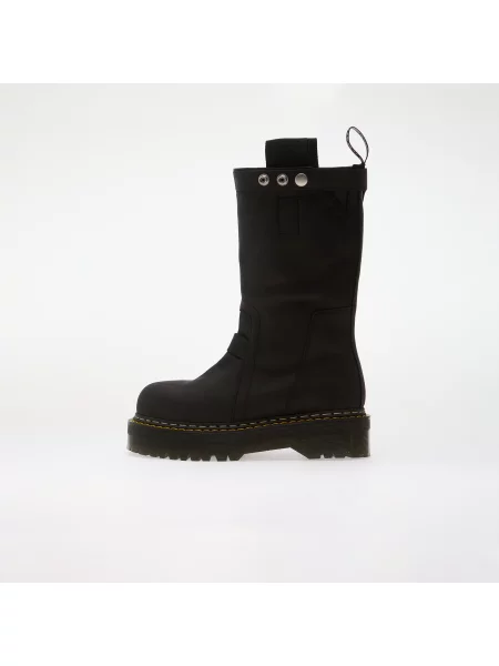 Pantofi Rick Owens DRKSHDW x Dr. Martens Quad Sole Pull On Boot Black 12 negru
