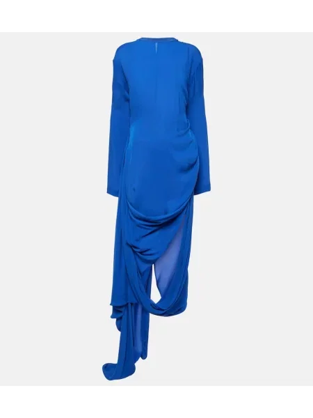 Rochie midi Acne Studios până la genunchi de costum albastru