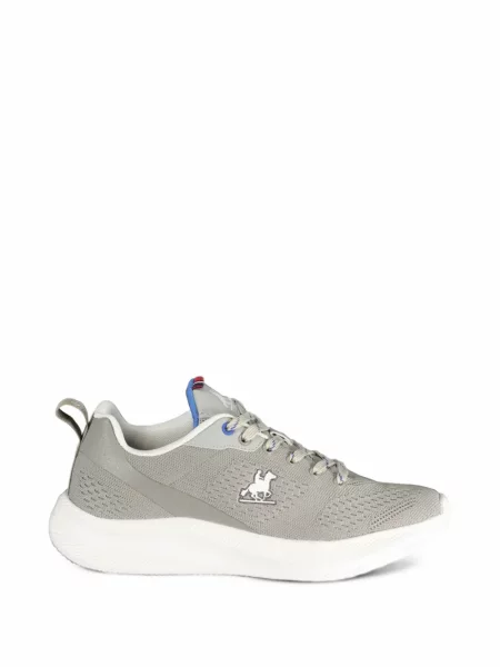 Sneakerși U.s. Grand cu șireturi din dantelă cu autograf gri