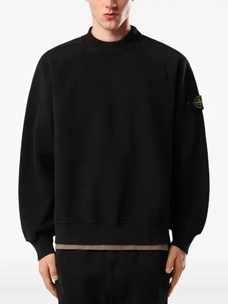 Флийс полар Stone Island камъни черно