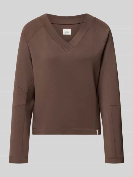 Bluza o kroju regular fit z dekoltem w serek Schiesser