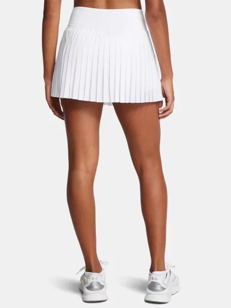 Plisovaná plisovaná sukňa Under Armour biela