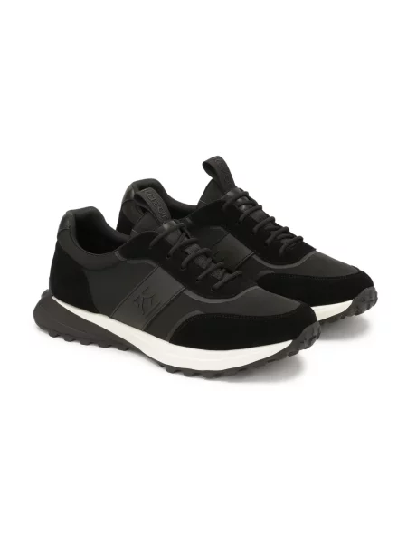Sneakersy Kazar zamszowe czarne