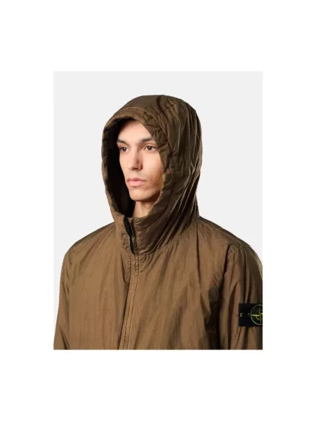 Kurtka bomber Stone Island z kamieniami zielony