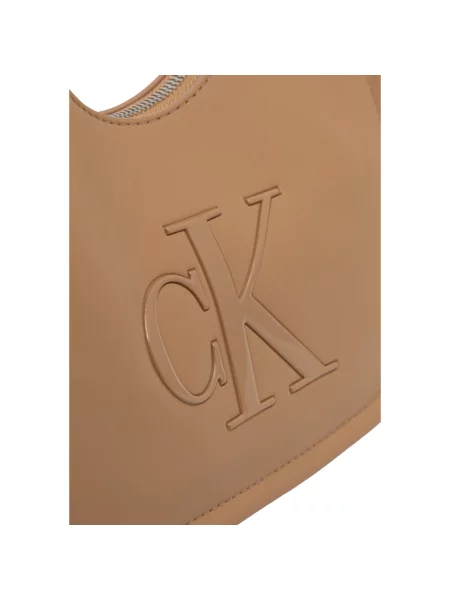 Kabelka Calvin Klein béžová