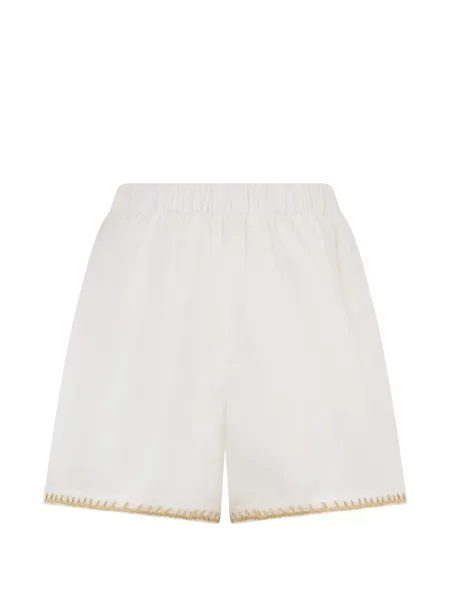 Pantaloni scurți Valentino Garavani alb