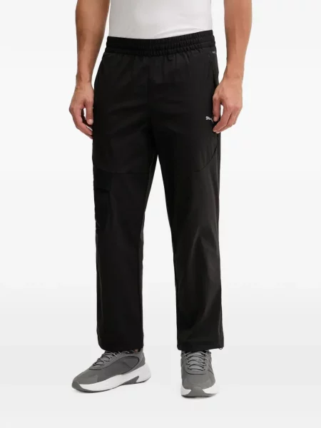 Pantaloni cargo Puma cu imagine negru