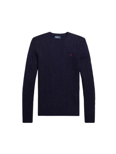 Polo Ralph Lauren sweter wełniany niebieski
