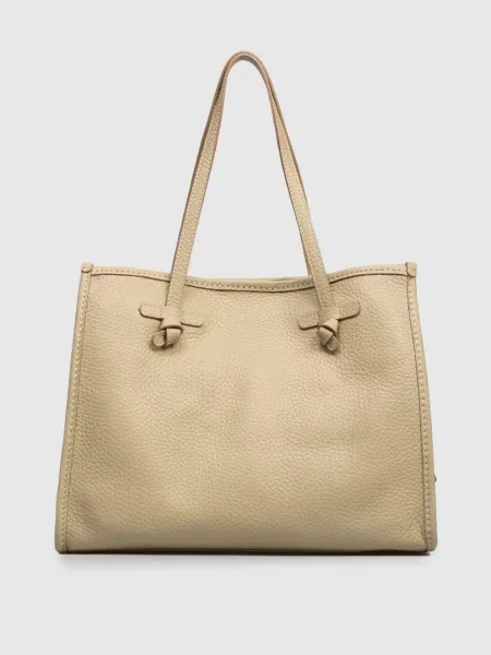 Шкіряна сумка-тоут MARCELLA кольору Gianni Chiarini хакі