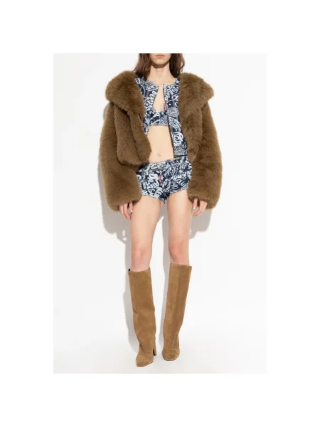 Szorty jeansowe Dsquared2 niebieskie