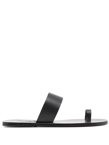 Sandale Ancient Greek Sandals din piele slip-on negru