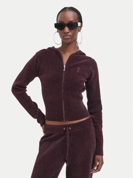 Juicy Couture Bluza ciemny brązowy