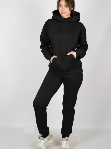 Костюмна піжама Leinle чорна