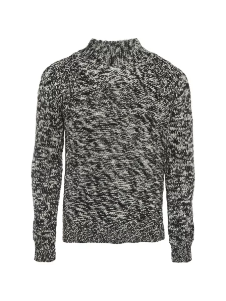 Pulover Calvin Klein de culoare solidă cu decolteu în V negru