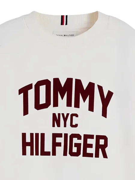 Bluza dziecięca Tommy Hilfiger biała