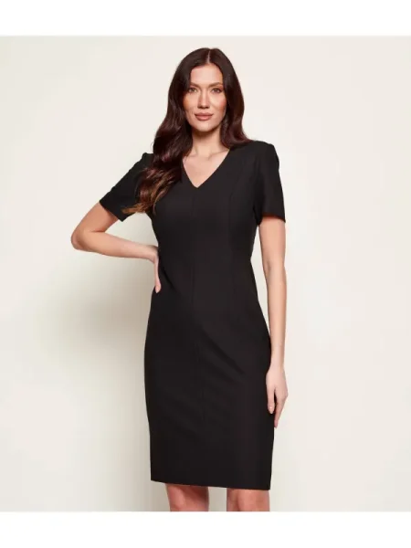 BOSS BLACK Rochie Damaisa negru