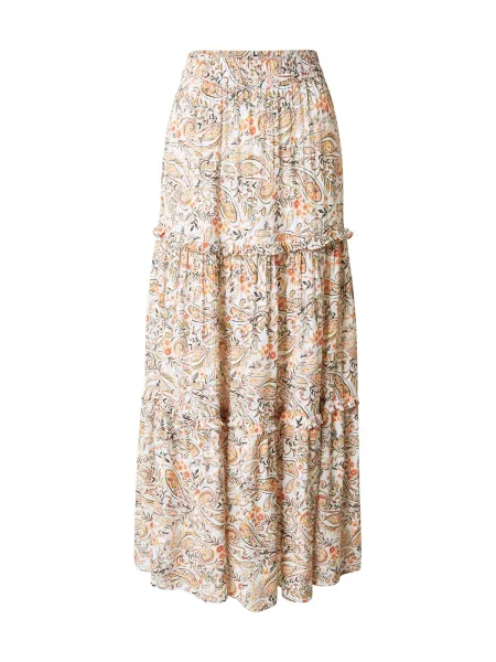 VILA Krilo VIFALA kremna / oranžna / črna bela