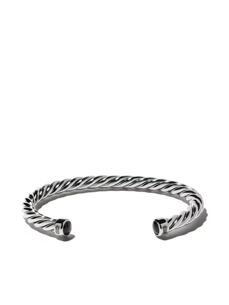 Brăţară David Yurman argintiu