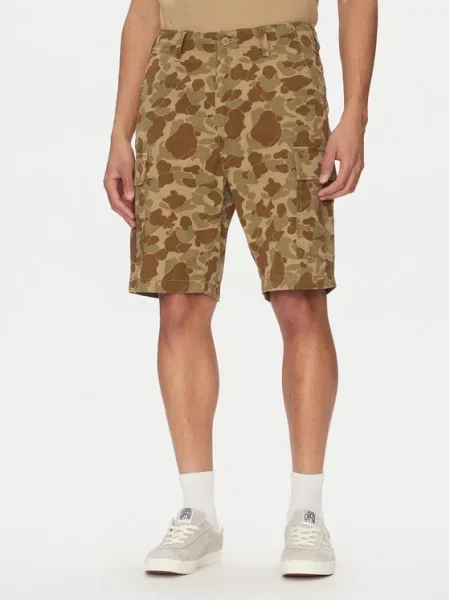 Kratke hlače iz tkanine Levi's® rjava