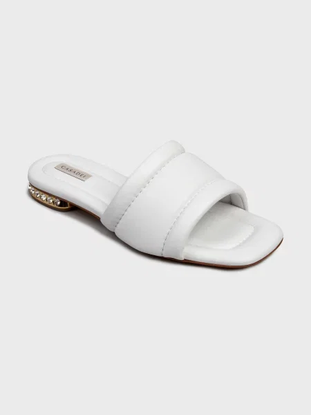 Шлепанцы Casadei белые