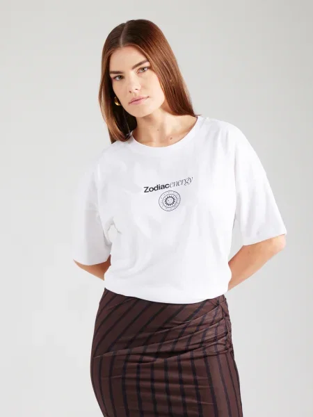 Noisy may Tricou NMPLUTO IDA negru alb